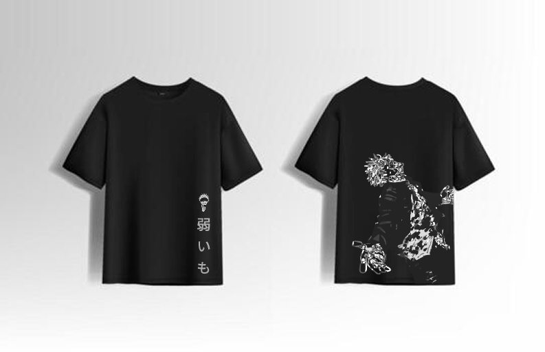 Gojo Tee Front Yo wy mo